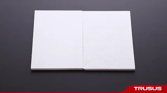 7mm 현대적인 디자인 PVC 석고 천장판, 중국제 고광택 PVC 천장판